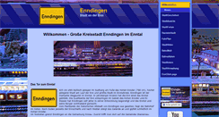 Desktop Screenshot of enndingen.de